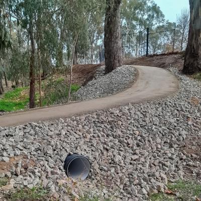 Corowa Lagoon Walking Train  - Enviro Culture Albury