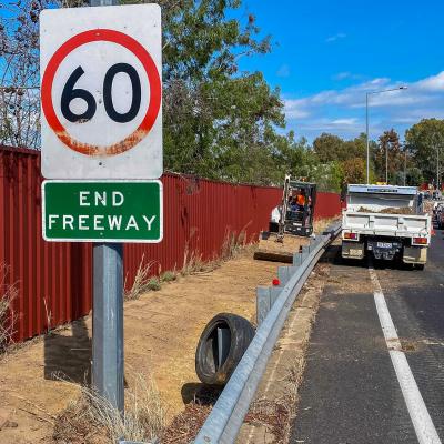 High Street Off Ramp Wodonga - Enviro Culture Albury
